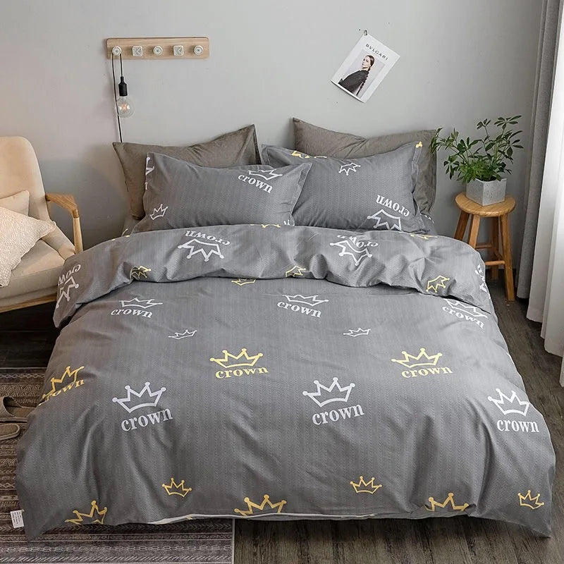 Chic Geometric Bedding Set – Nordic-Inspired Luxury for Every Bedroom